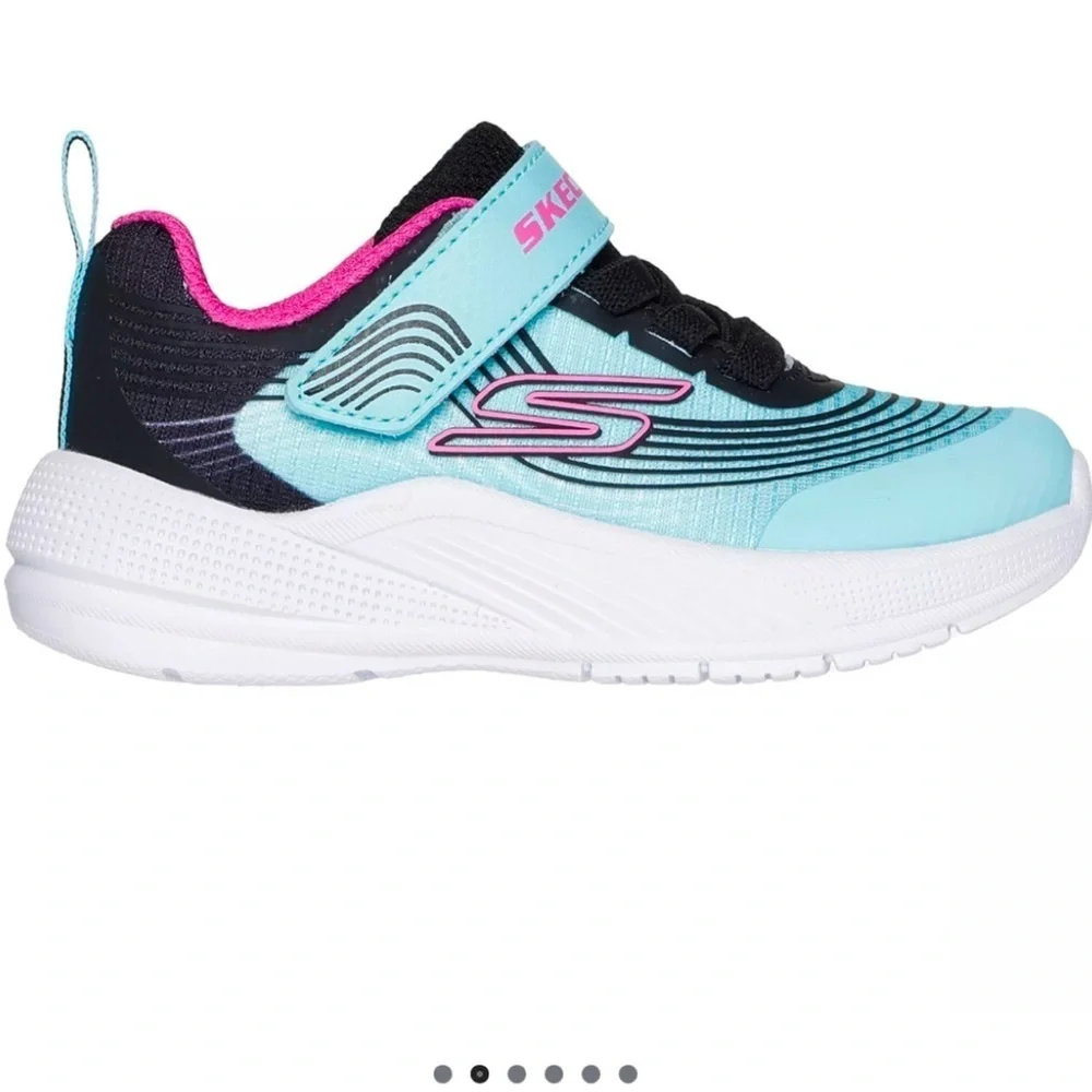 NEW Skechers Kids' Blue and Pink Sneakers